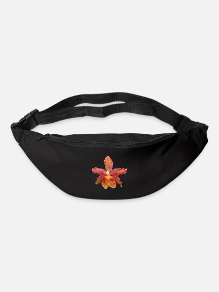 Orchid Flower, Orchid Vine, Orchid Flower - Bum bag - black