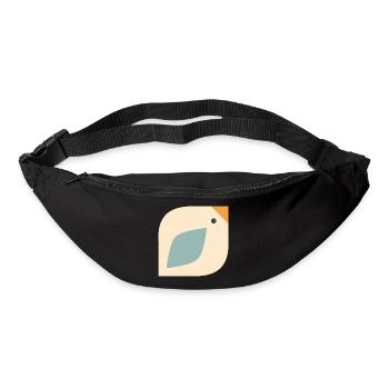 Süßer Vogel - Gürteltasche - Schwarz - Vorne