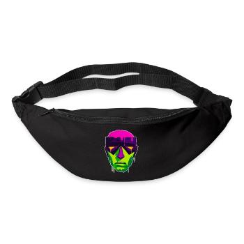 Un beau design de super-héros Revenant - Sac banane - noir - Devant