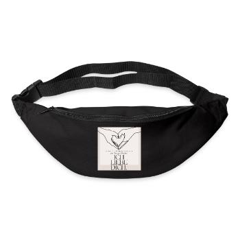 Du bist mein zu Hause - Darum liebe ich dich - Gürteltasche - Schwarz - Vorne