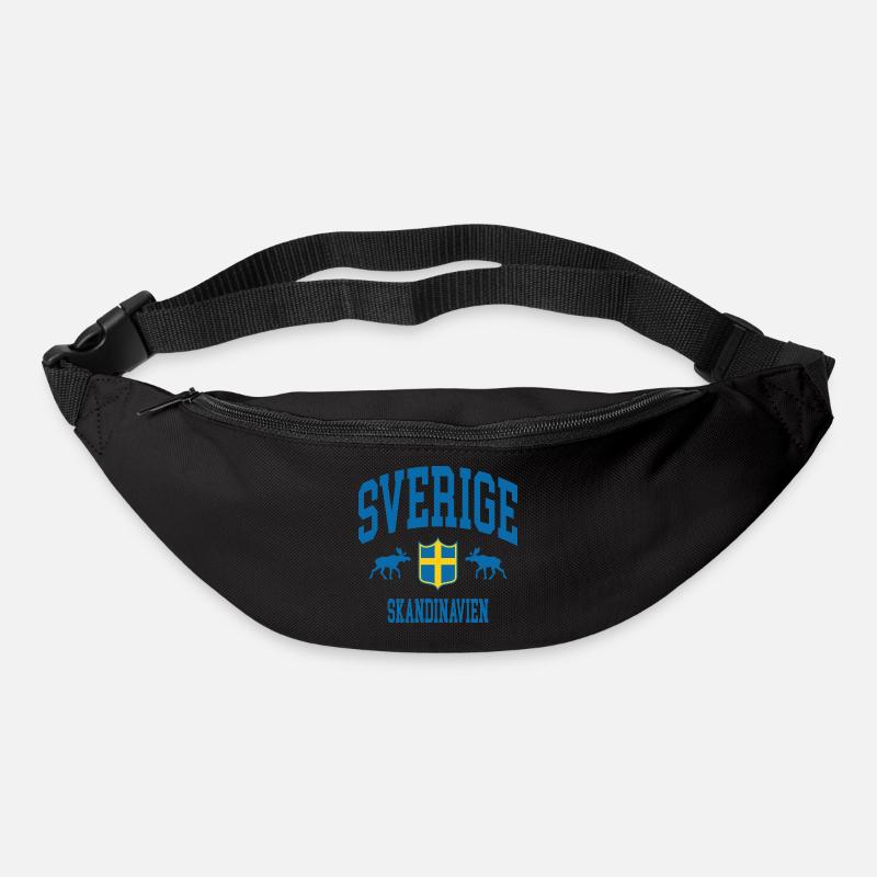 Schweden - Gürteltasche - Schwarz