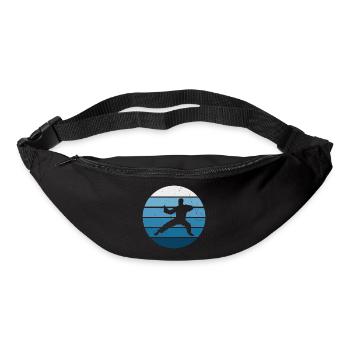 Kung Fu Wushu Damen Kungfu Kampfsport Herren - Gürteltasche - Schwarz - Vorne