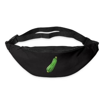 Zucchini - Gürteltasche - Schwarz - Vorne
