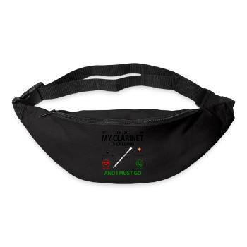 Clarinet Player Clarinets Sayings Funny Funny - Bum bag - black - Front