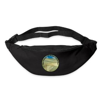 Der Mont Ventoux, ein Symbol für Radsportler - Gürteltasche - Schwarz - Vorne