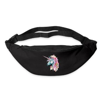 Unicorn Magic Fantasy Fable Colorful Colors Art - Bum bag - black - Front