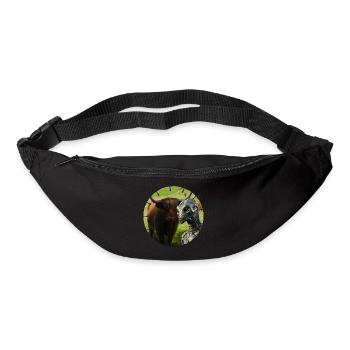 Alien fell into the camera ? - Bum bag - black - Front