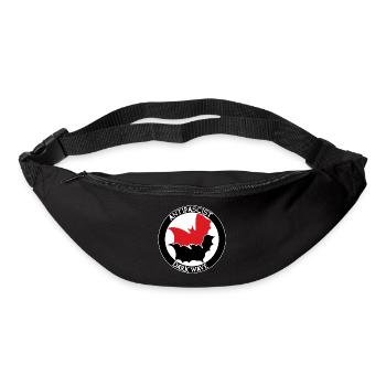 ANTIFASCIST DARK WAVE - Bum bag - black - Front