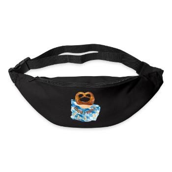 Wiesen Brezel - Gürteltasche - Schwarz - Vorne