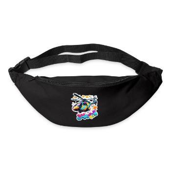 Helicopter / Helicopter / Flying / Aviation - Bum bag - black - Front