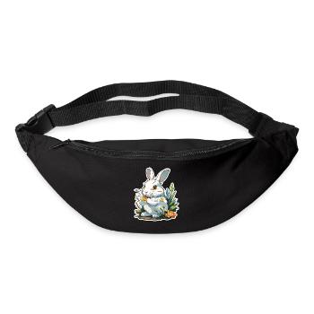Anime / Bande dessinée / Japonais / Animation / Dessin animé - Sac banane - noir - Devant