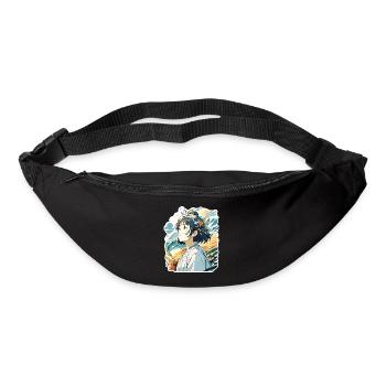 Anime / Comic / Japanisch / Zeichentrick / Cartoon - Gürteltasche - Schwarz - Vorne