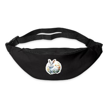 Anime / Bande dessinée / Japonais / Animation / Dessin animé - Sac banane - noir - Devant