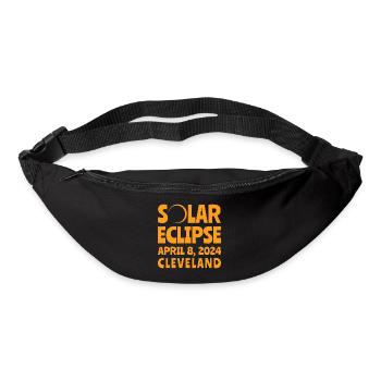 Solar Eclipse 2024 Cleveland Ohio - Bum bag - black - Front