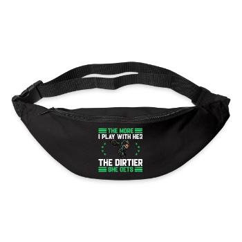 Motocross Funny Saying Dentist Bill Dirt Bike - Bum bag - black - Front