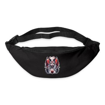 diabolical woman / blood / gothic / heavy metal - Bum bag - black - Front