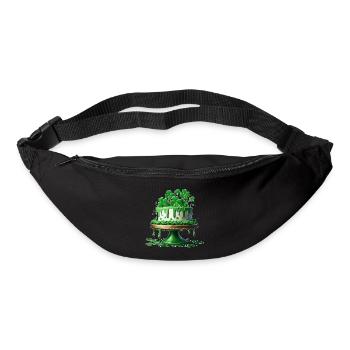 Birthday Cake / Cake / Happy Birthday / Cake - Bum bag - black - Front