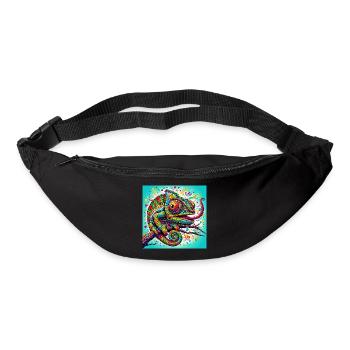 Caméléon - Sac banane - noir - Devant