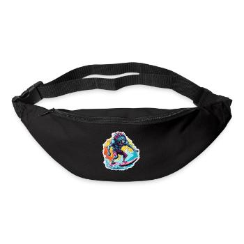 Werewolf / Full Moon / Creature / Transformation / Curse - Bum bag - black - Front
