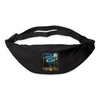 Bigfoot, Big Foot, Van Gogh, Starry Night - Bum bag - black - Front