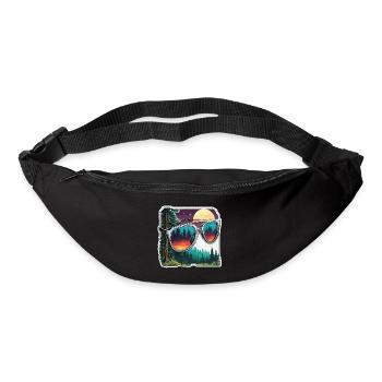 Sunglasses / Reflection / Forest / Reflection - Bum bag - black - Front