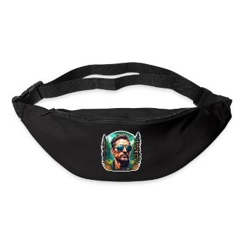 Sonnenbrille / Mann / Wald / Porträt / Kerl - Gürteltasche - Schwarz - Vorne