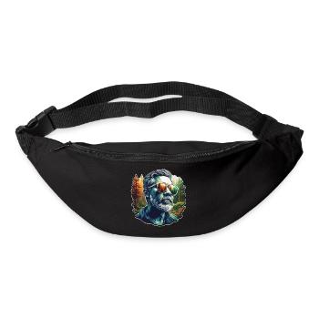 Sonnenbrille / Mann / Wald / Porträt / Kerl - Gürteltasche - Schwarz - Vorne