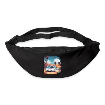 Camper / Wohnmobil / camping / Roadtrip / Travel - Gürteltasche - Schwarz - Vorne