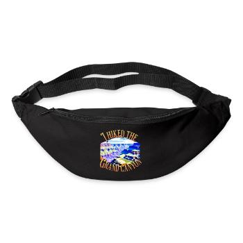 J’ai fait une randonnée dans le Grand Canyon Arizona Men Women - Sac banane - noir - Devant