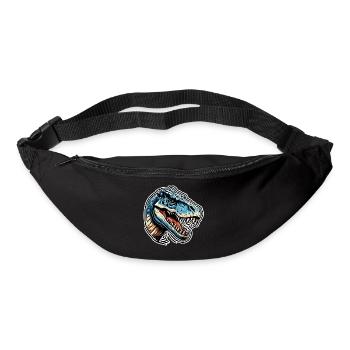 Dinosaur / Animal / Prehistoric / Reptile / Boys - Bum bag - black - Front