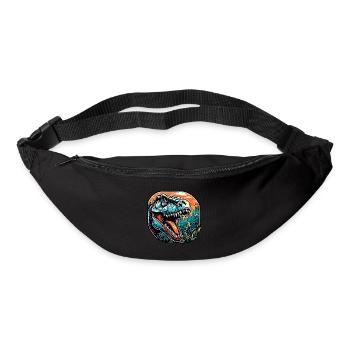 Dinosaur / Animal / Prehistoric / Reptile / Boys - Bum bag - black - Front