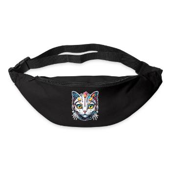 Robot Animal / AI / Mechanized Animals / Comic - Bum bag - black - Front