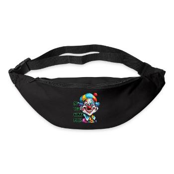 Clown / Circus / Carnival / Carnival / Playful - Bum bag - black - Front