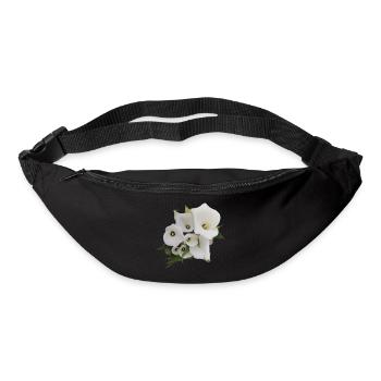 CALLAS BLANCS - Sac banane - noir - Devant