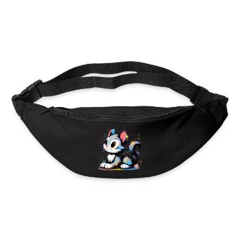 Cat - Bum bag - black - Front