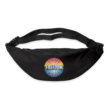 LGBTQ Freedom - Gürteltasche - Schwarz - Vorne