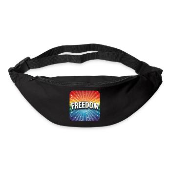 LGBTQ Freedom - Gürteltasche - Schwarz - Vorne
