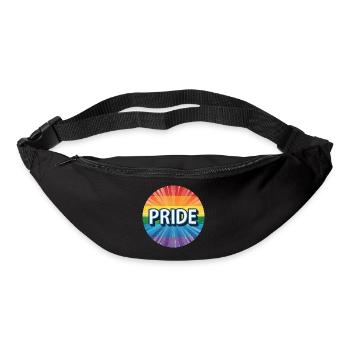 LGBTQ PRIDE - Gürteltasche - Schwarz - Vorne