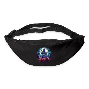 Gruseliges Halloween-partykostüm Hexe - Sac banane - noir - Devant
