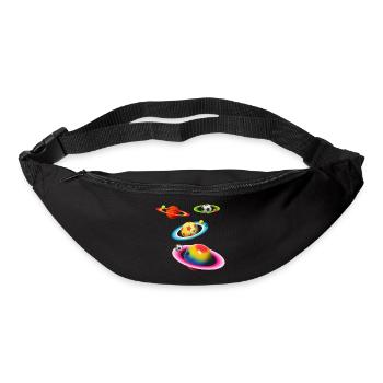 Balls Planets - Bum bag - black - Front