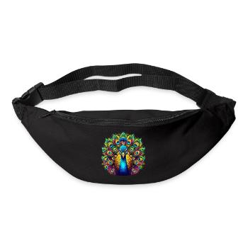 Paon - Sac banane - noir - Devant