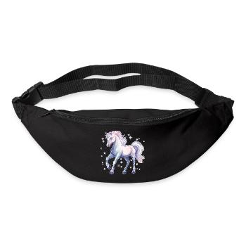 Horse with stars - Bum bag - black - Front