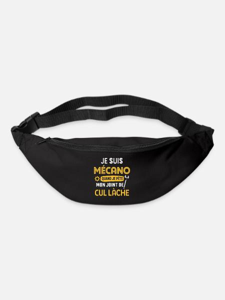 Mecano - Sac banane - noir