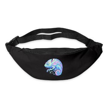 Pastel Chameleon - Bum bag - black - Front