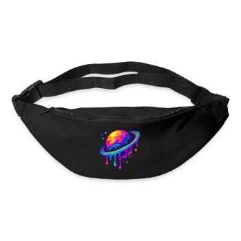 Neon Saturn - Gürteltasche - Schwarz - Vorne