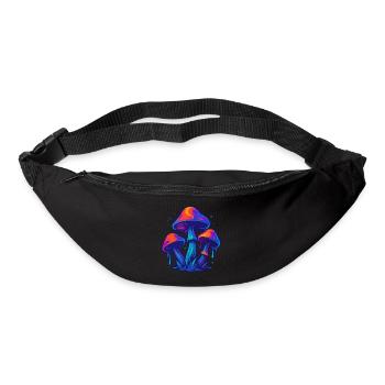 Neon Pilzgruppe - Gürteltasche - Schwarz - Vorne