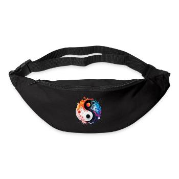 Yin-Yang Splash - Bum bag - black - Front