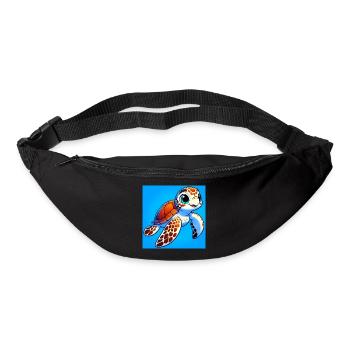Schildkröte - Gürteltasche - Schwarz - Vorne