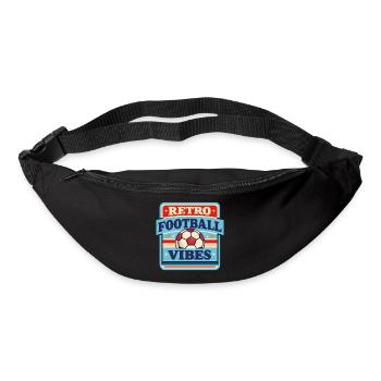 Retro_Football_Vibes - Gürteltasche - Schwarz - Vorne