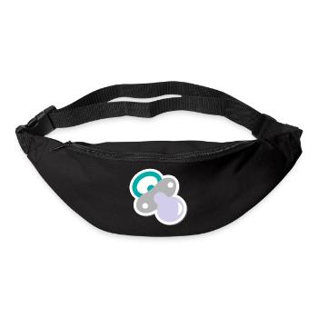 schnuller - Gürteltasche - Schwarz - Vorne